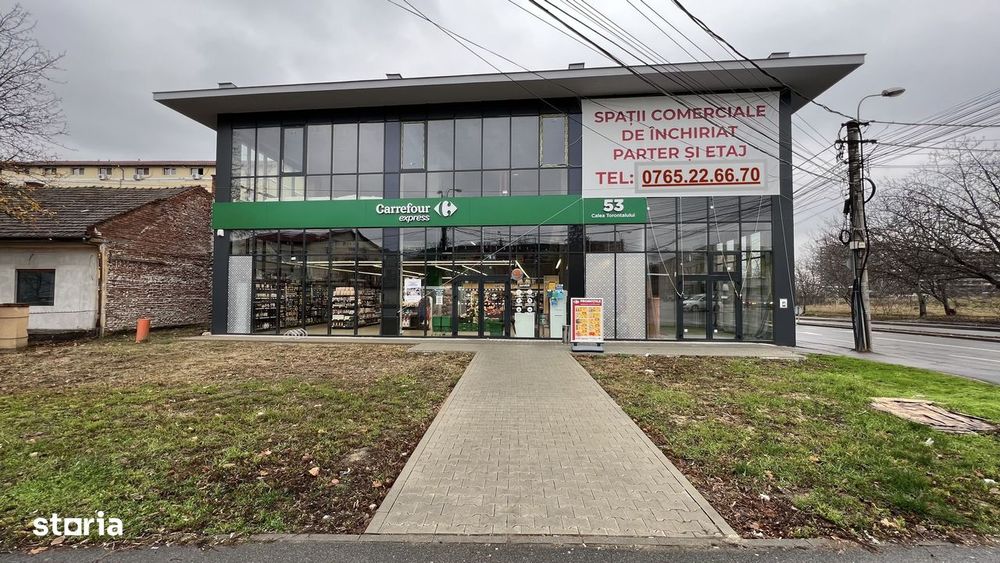 Spatiu Comercial-Birouri, 300mp, Et. 1, Cal. Torontalului - Bulevard!