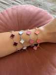 Гривна по модел на Van Cleef с детелини