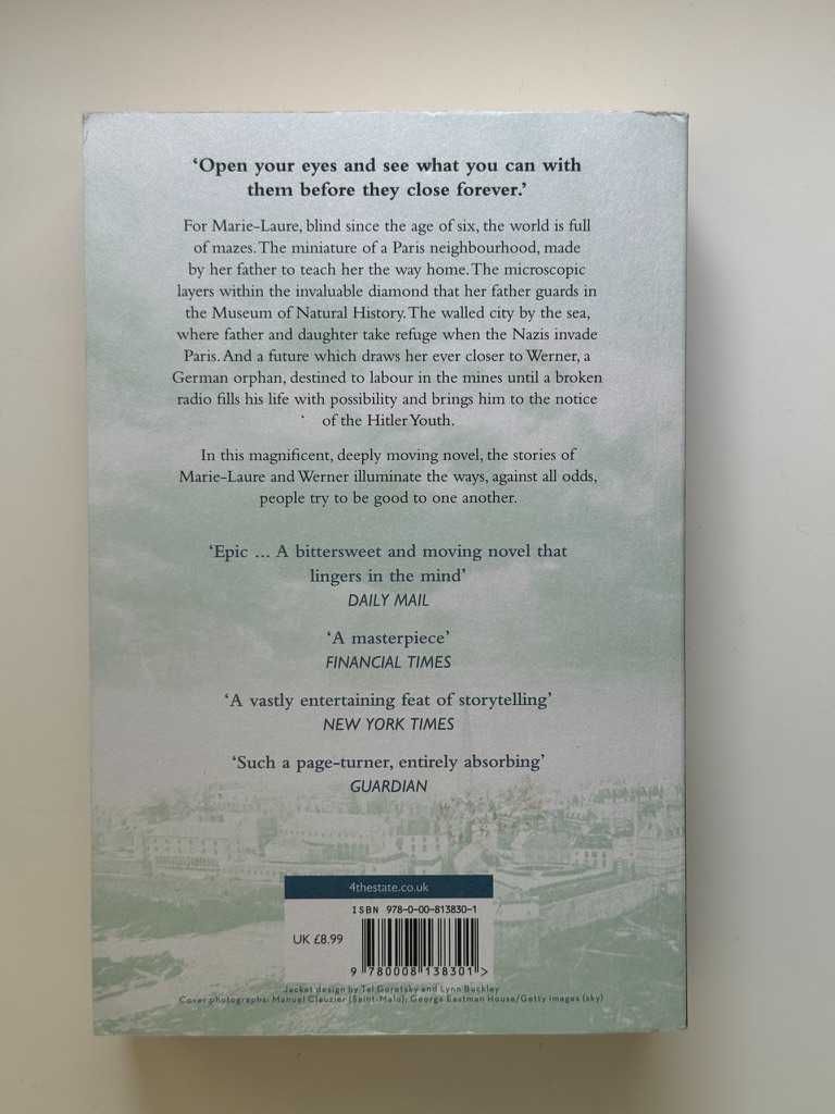 All the Light We Cannot See: Anthony Doerr
