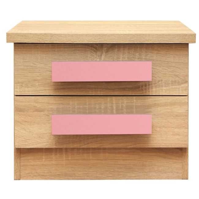 Нощно шкафче, Playroom Sonama-Blue, Син, Розов, Пдч, 40х48х39см.