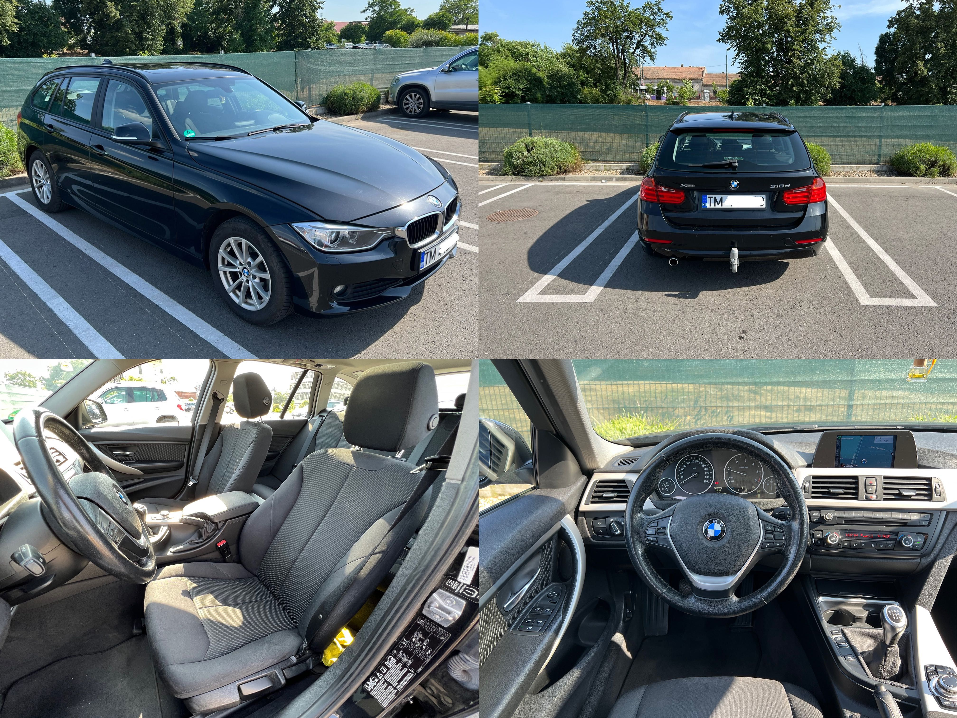 BMW 318d xDrive Touring 2014, trapa panoramica