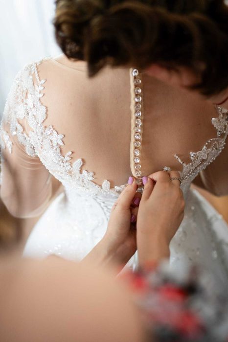 Rochie de mireasa tip printesa