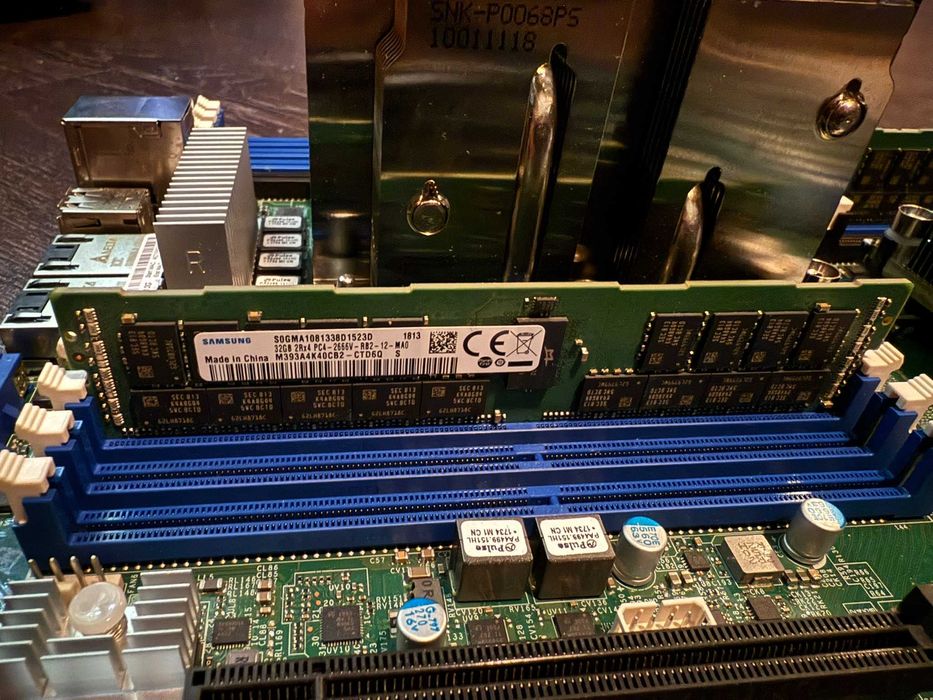 Placa de baza server xeon 3647 Supermicro X11DPi-NT 10G + 2*Intel 4112