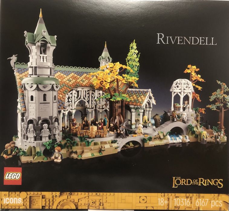 Set LEGO 10316 – The Lord of the Rings: Rivendell