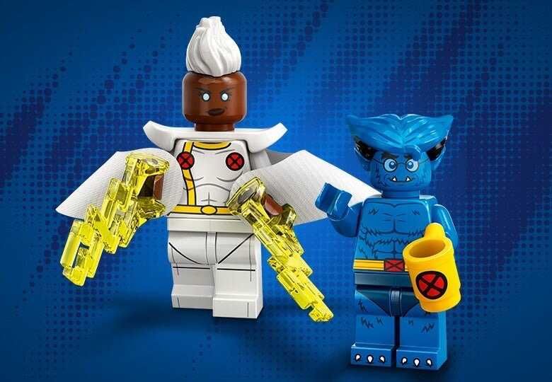 LEGO Marvel: Минифигурки Росомаха, Шторм и Зверь (71039)