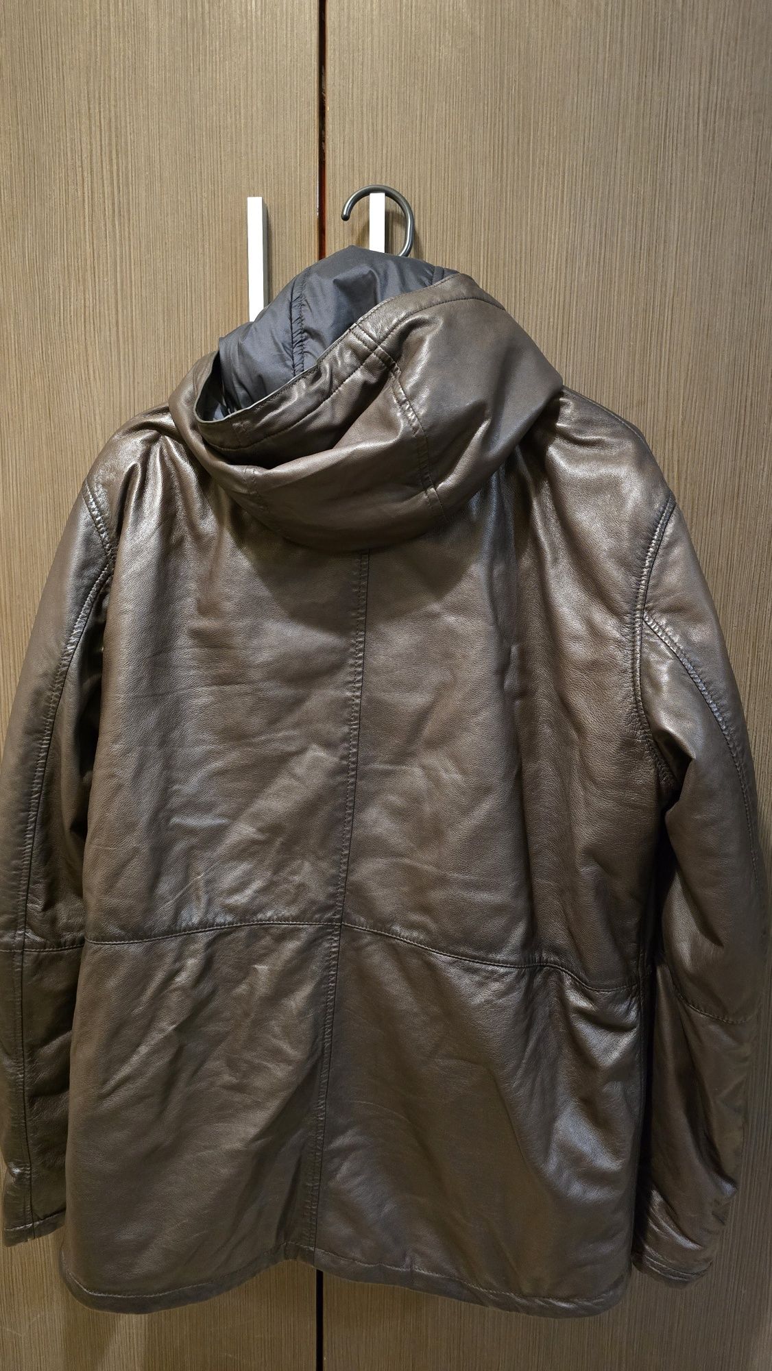 Мъжко Кожено Яке Massimo Dutti