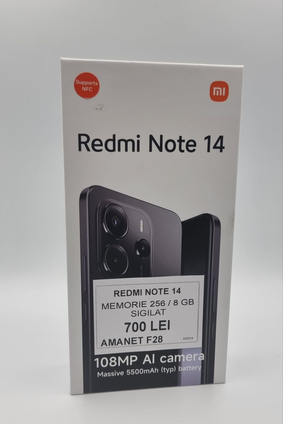 Amanet F28: Telefon Redmi Note 14 NOU SIGILAT