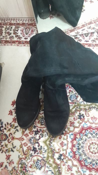 Отдам даром сапоги зимние женские