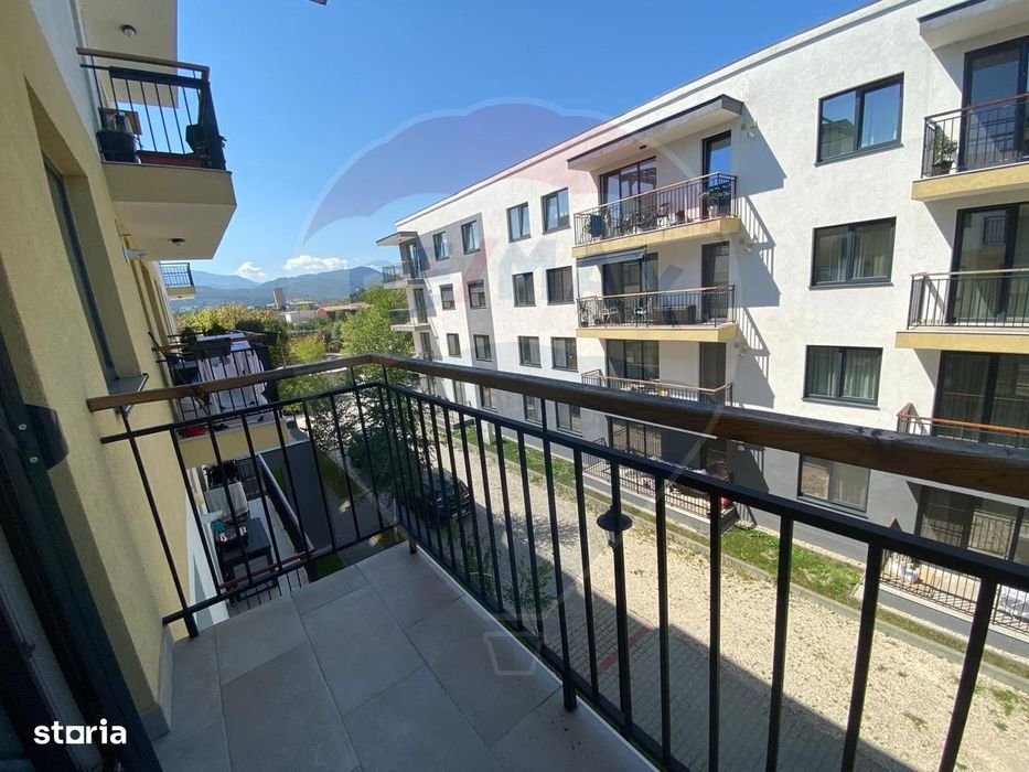 Apartament de închiriat, 2 camere, în bloc nou, cu loc de parcare