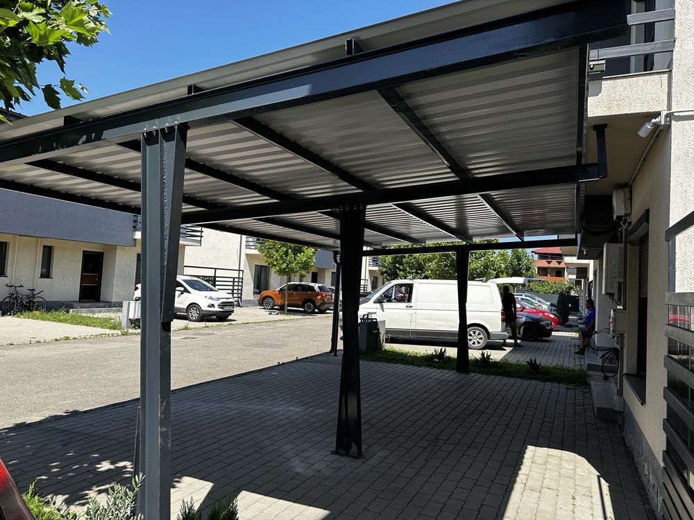 Carport auto/ pergola metalica/ copertina auto/ structuri carporturi