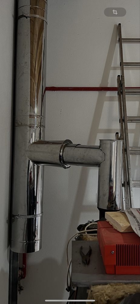 Horn din inox cos de fum facem la comada