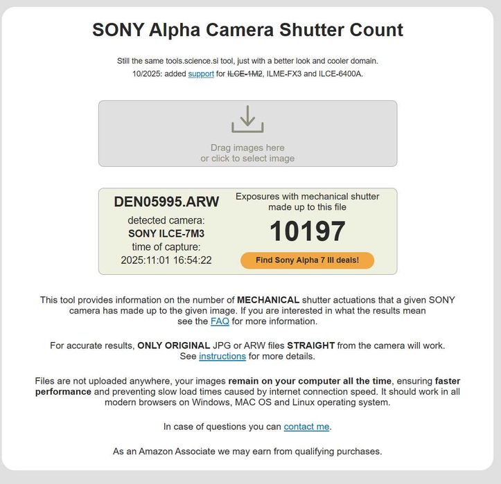 Aparat foto Mirrorless Sony Alpha A7III, 24.2 MP, Full-Frame