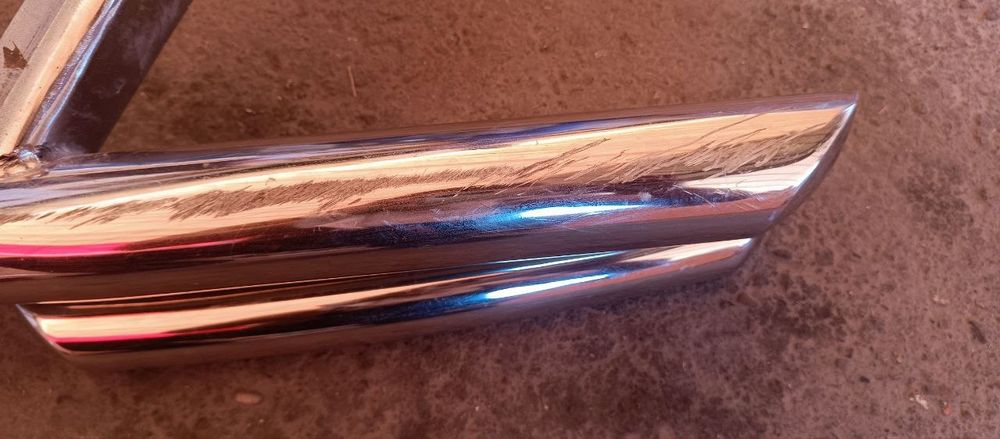 Кенгурятник нержавейка