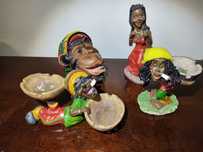 Figurine rășină Bob Marley Jamaica marca Rockin 4 buc