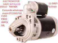 Electromotor Same,Buffalo120,Drago,Panther 12volti ,11dinti 5cilindri