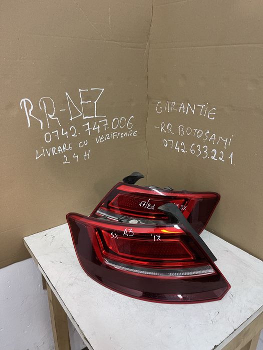 Triple LED Audi A3 8V Facelift 8V4945069 tripla stanga dreapta 2017