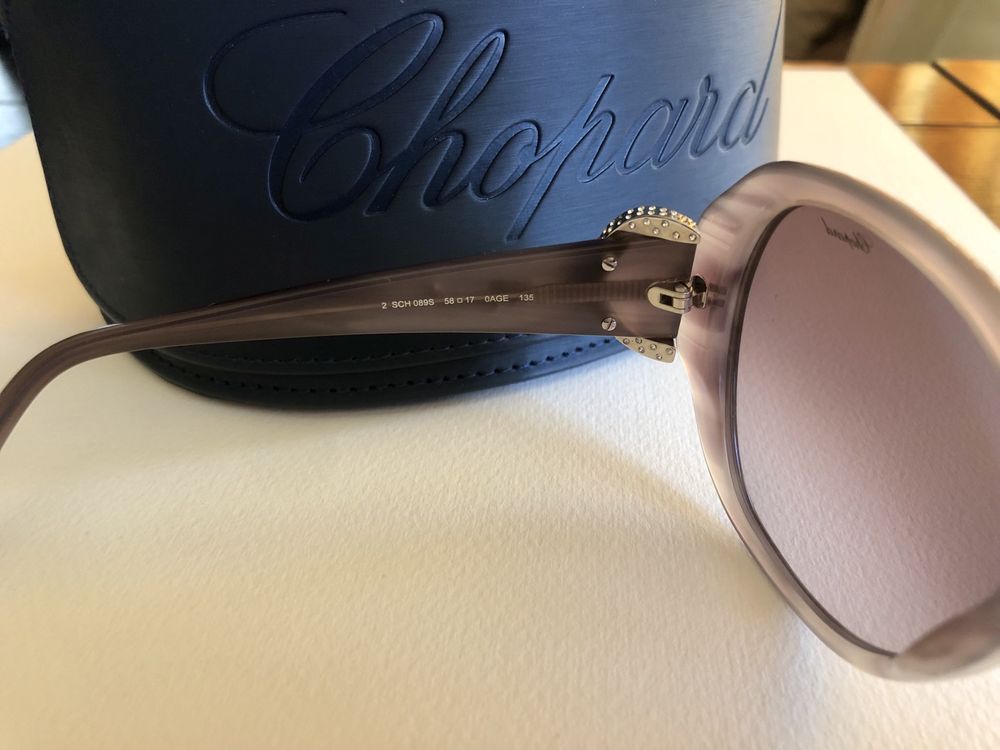 Ochelari de soare Chopard Oversized Butterfly SCH089S