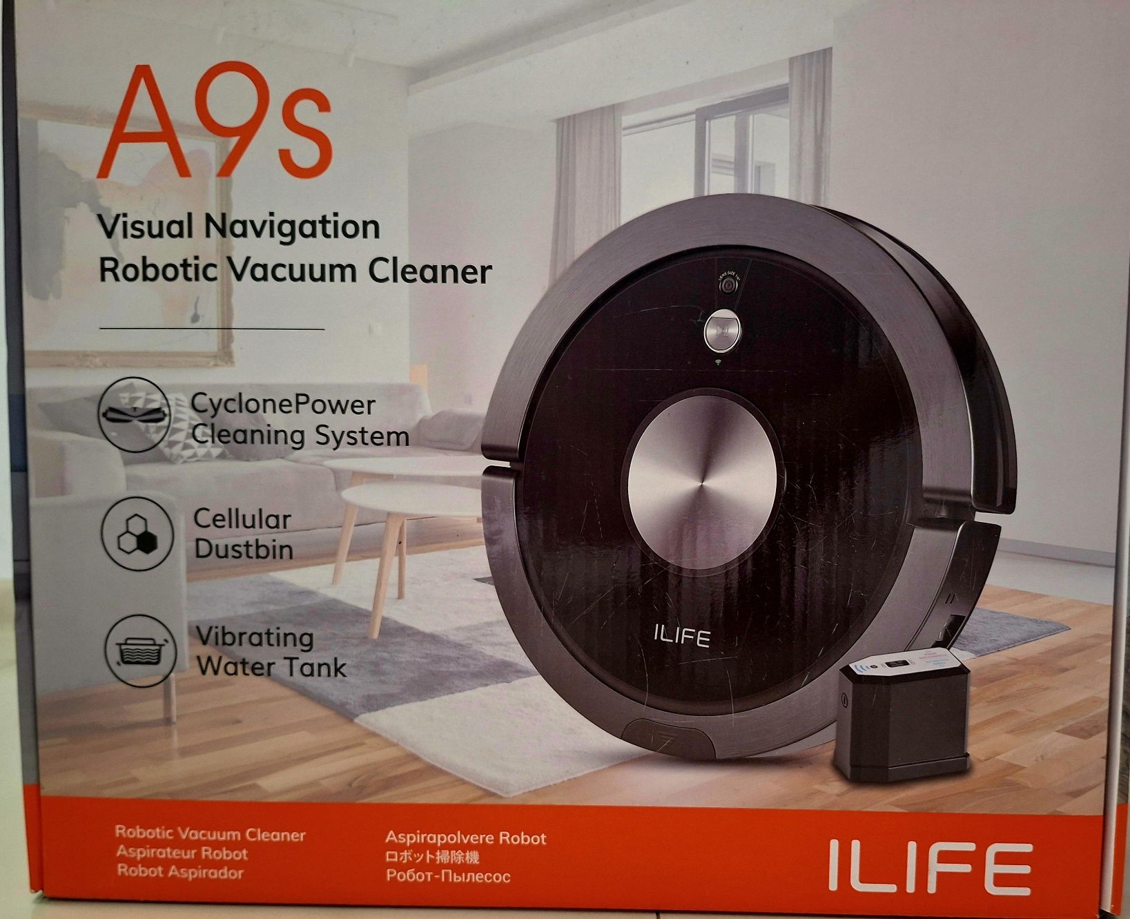 Прахосмукачка робот ILIFE A9s