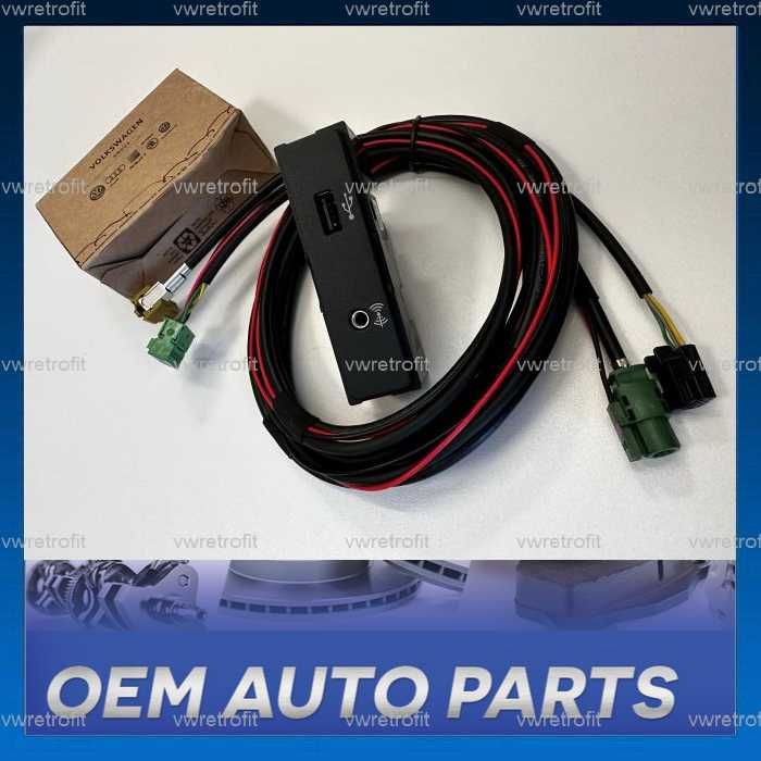 Kit complet: USB Cablaj Carplay Audi A4 A5 F5 B9 Android Auto Google