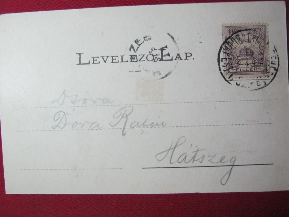 Ilustrata veche/Carte Postala/TEIUS,TOVIS,1901.