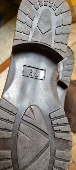 Cizme piele maro Bata