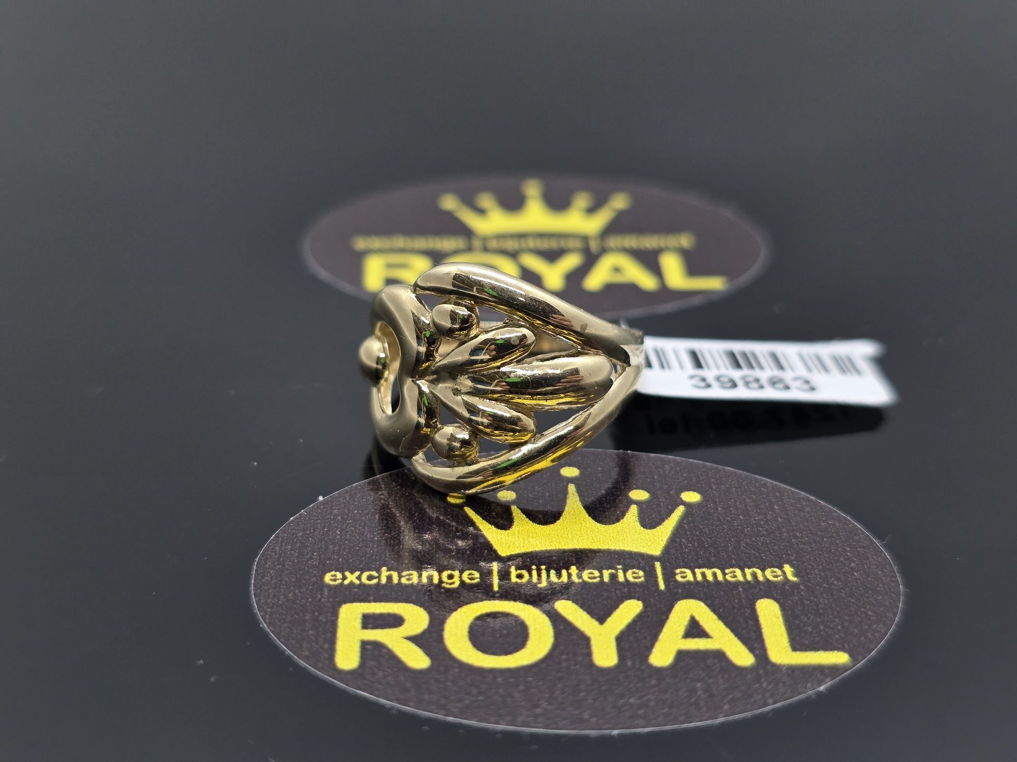 Bijuteria Royala: Inel aur 14k/3.65 gr