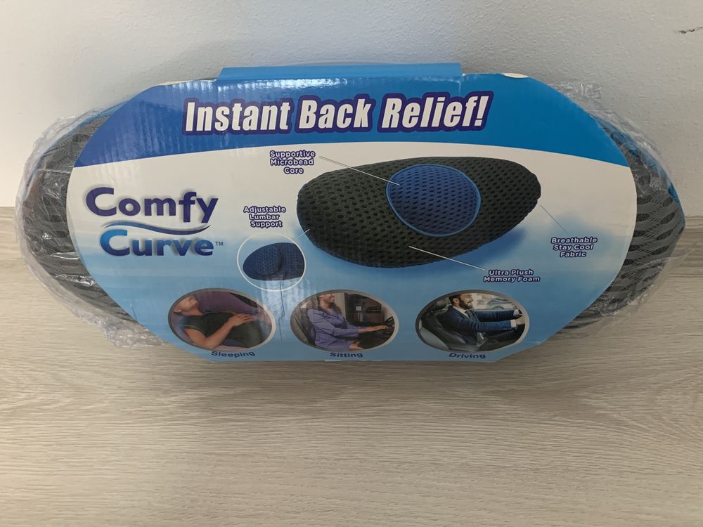 Perna masaj Comfy Curve - sprijin pentru spate