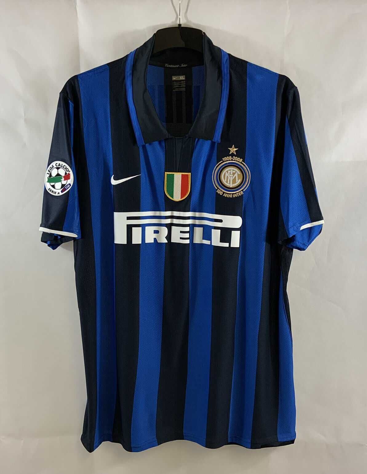 Tricou fotbal Inter Milan 2007/08 - CHIVU 26