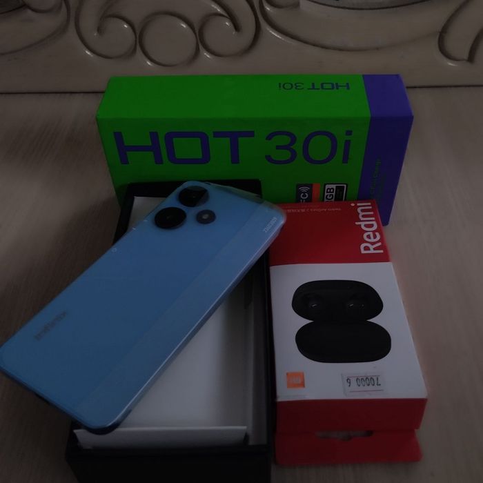 INFINIX HOT 30 I va Tekinga Yangi airpods
