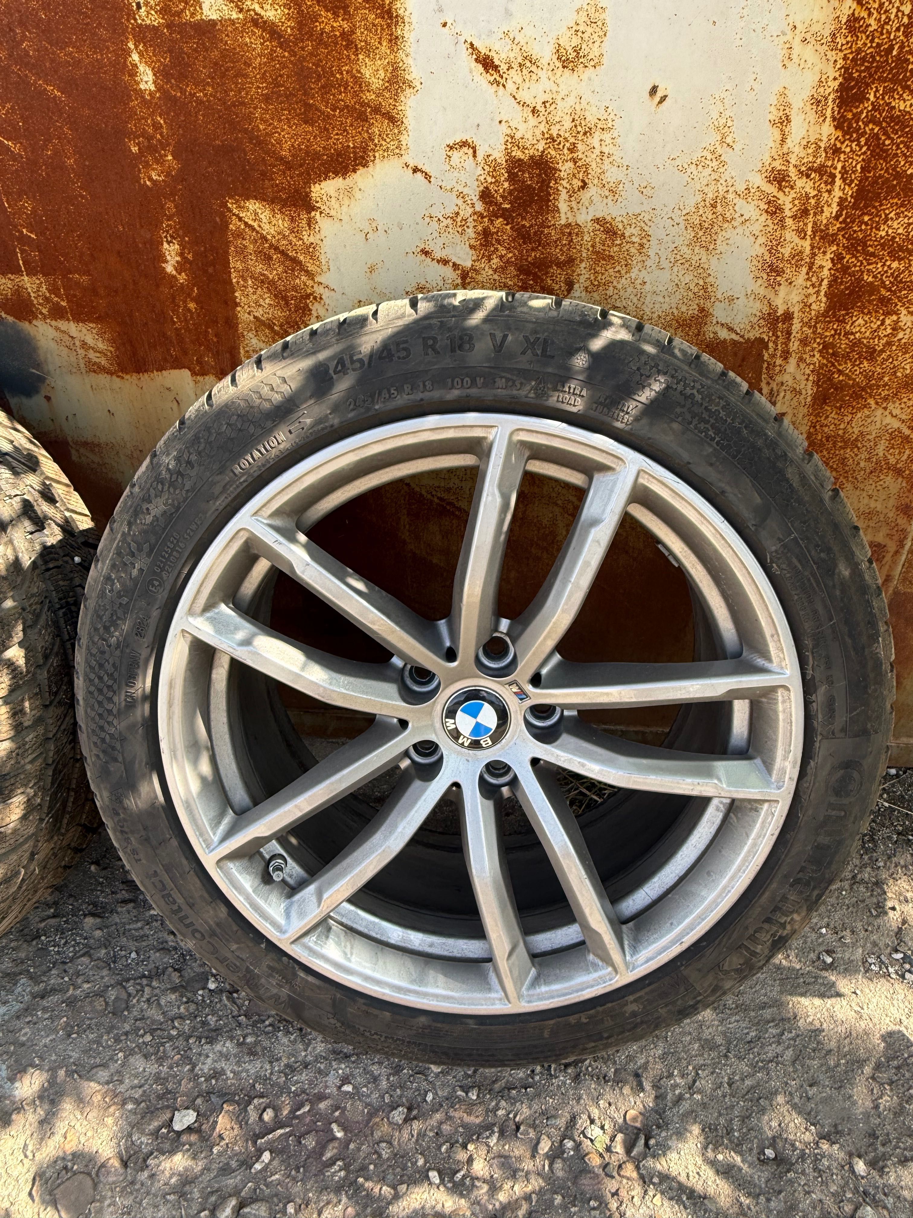 18" BMW Джанти с Датчици и Нови Зимни Гуми Continental TS870 BMW G20
