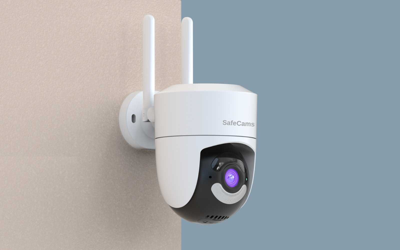 Camera de supraveghere SafeCams 8MP 4K Night Vision Alarma