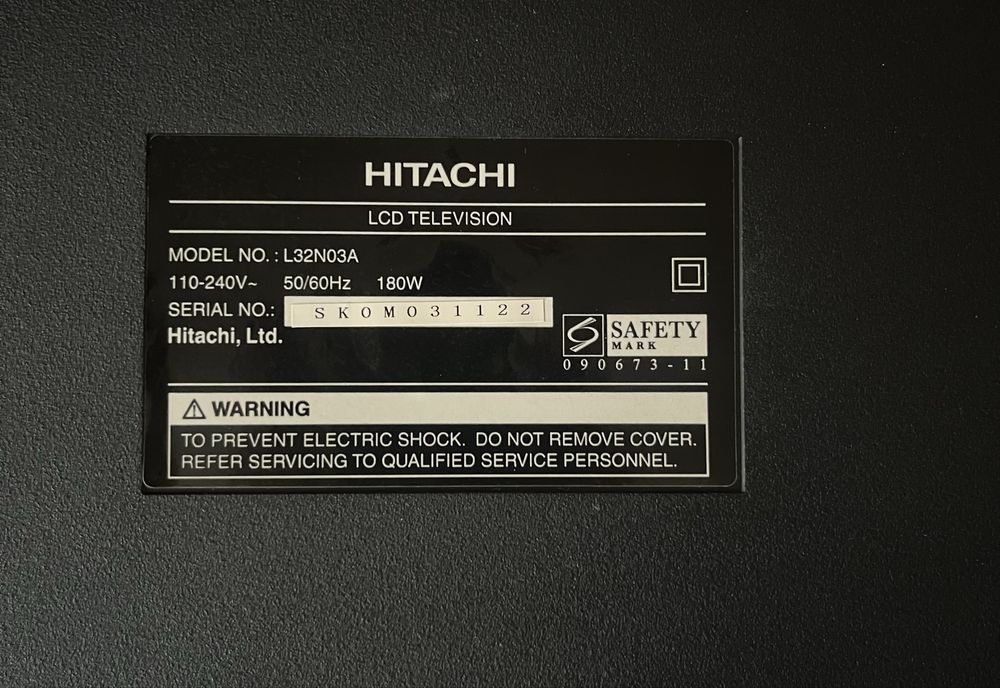 Телевизор на запчасти