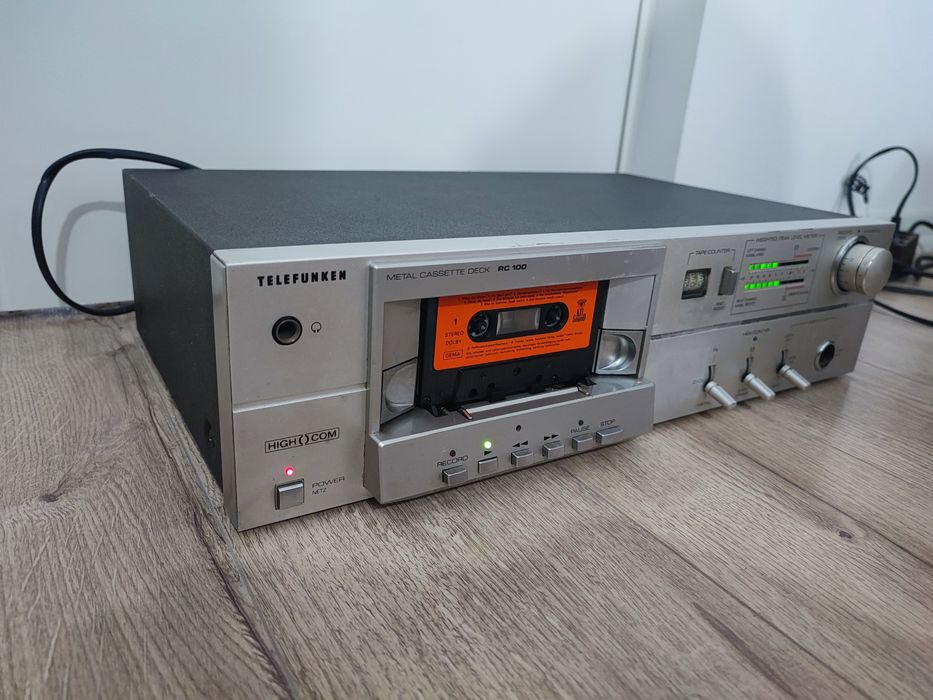 Deck Telefunken RC 100 cassette recorder tape
