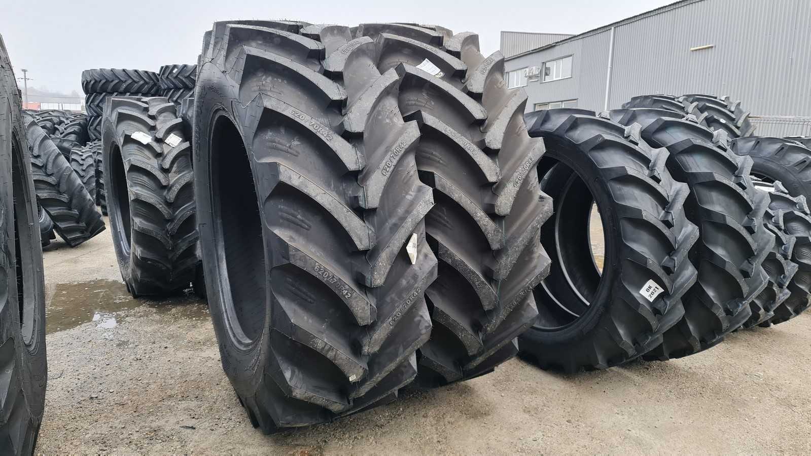 Anvelope noi OZKA 620/70R42 cauciucuri tractor JOHN DEERE, SAME