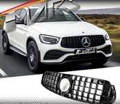 Черен лак GT решетка mercedes x253 glc фейс