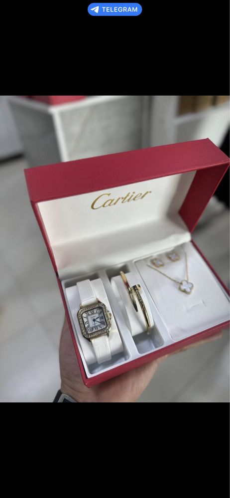 Cartier набор титан