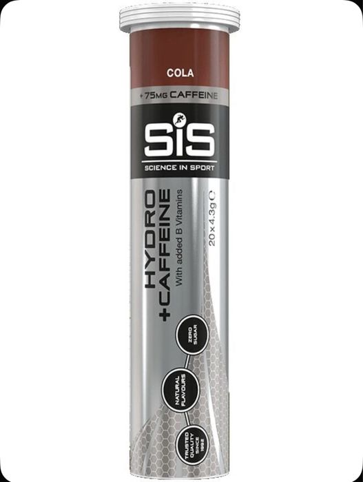 SIS Cola Hydro Tablet Caffeine СИС Кола изотоник Бег футбол Кофе