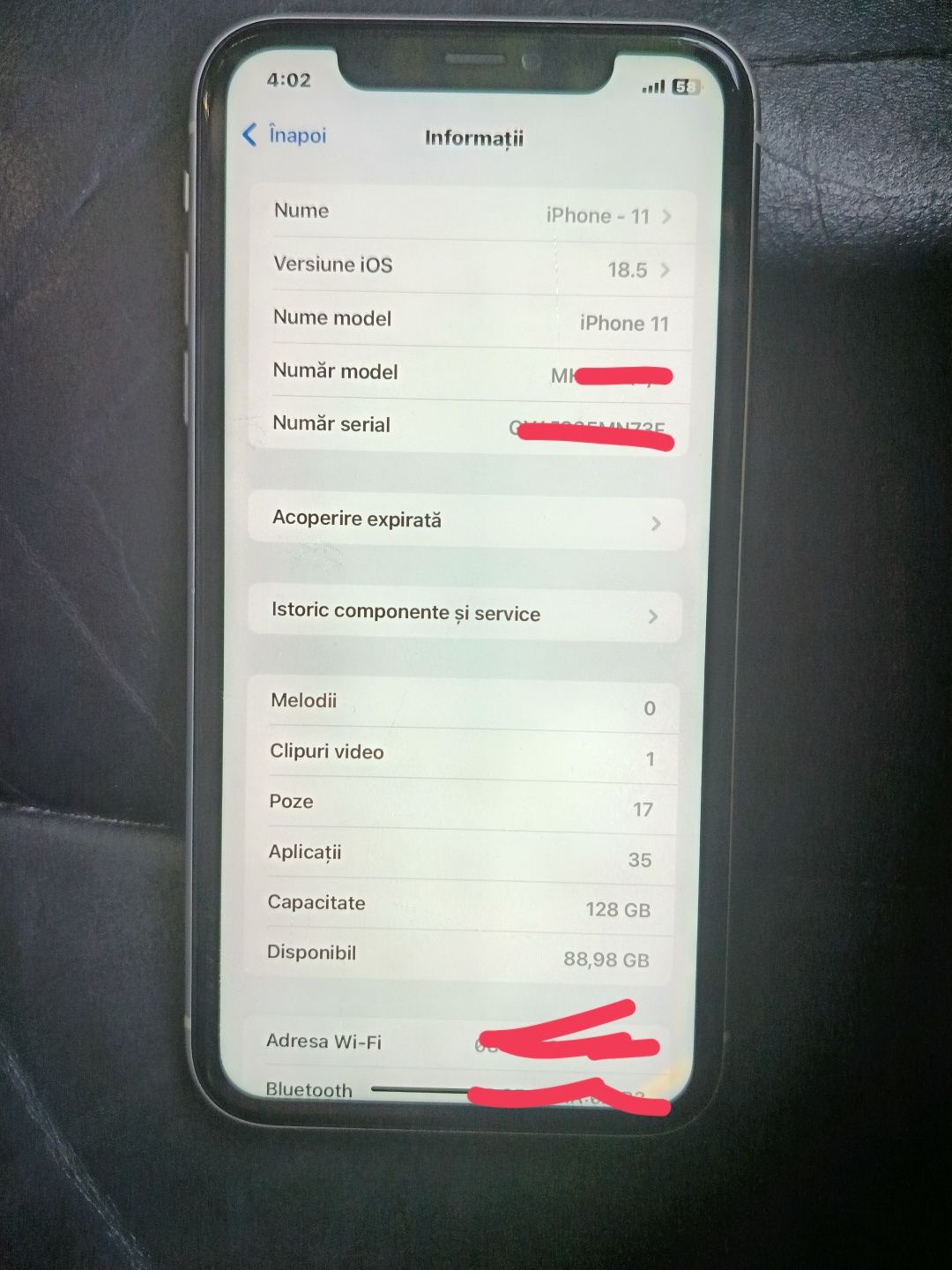 iPhone 11 128 GB Whaite