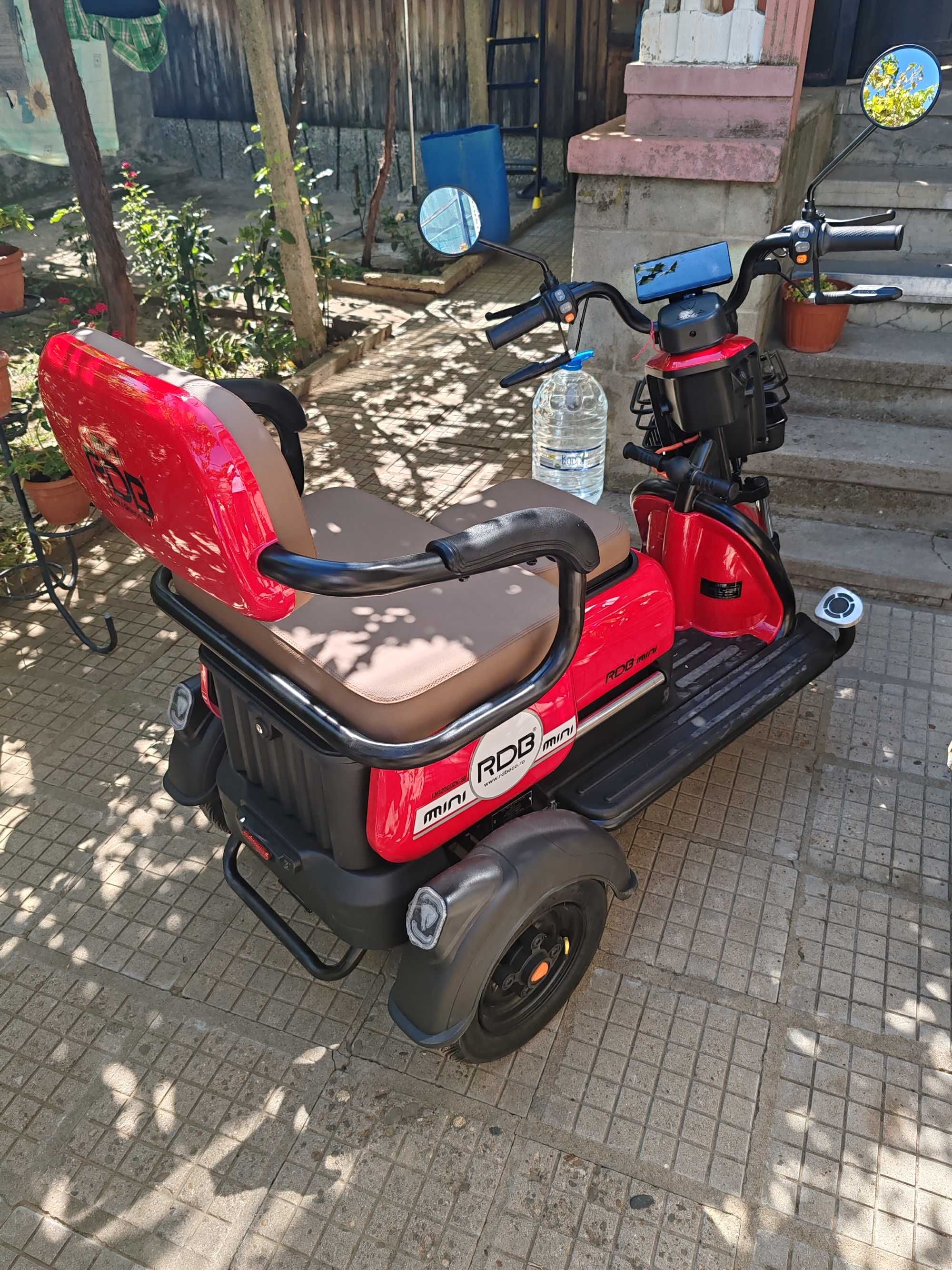 RDB MINI Електрическа триколка, 2000W, 25 км/ч