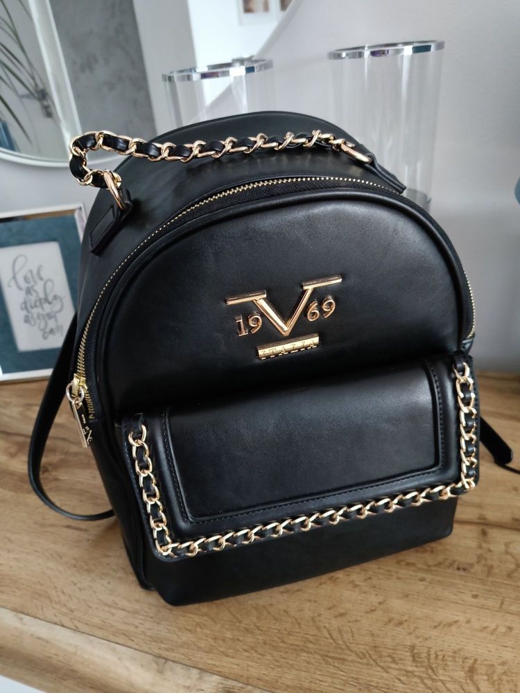 Versace черна раница