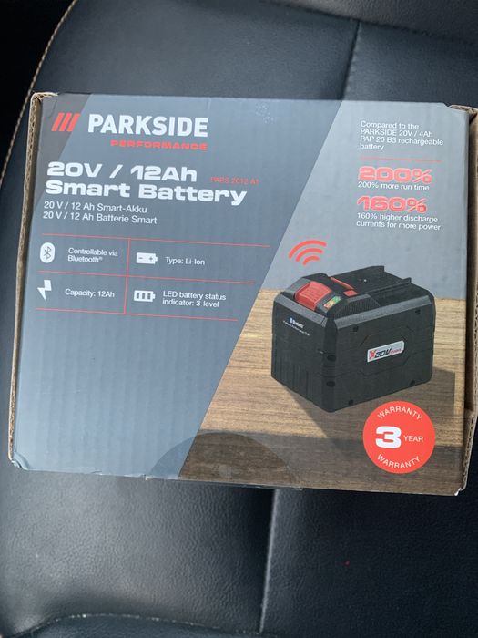 Acumulator smart 20v 12ah Parkside Performance