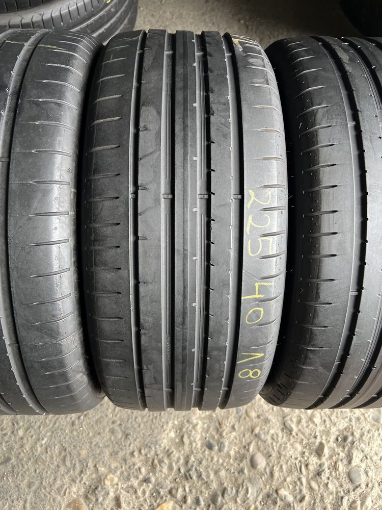 4 anvelope de vara 255/35/18+225/40/18 Dunlop!