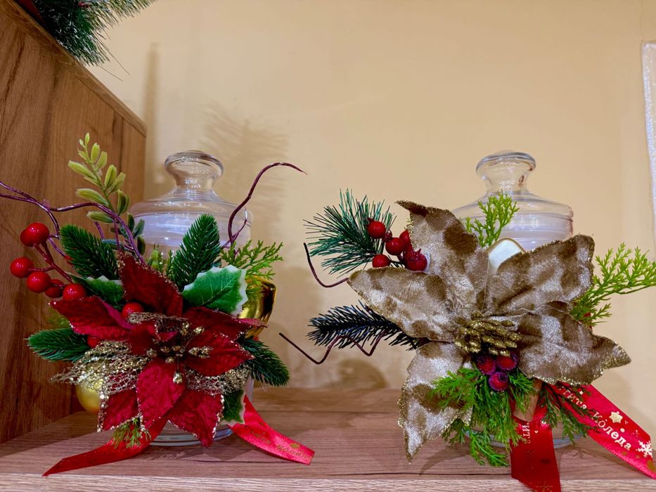 Коледен буркан за курабии