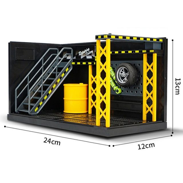 Мини Гараж для масштабных моделей - Доставка