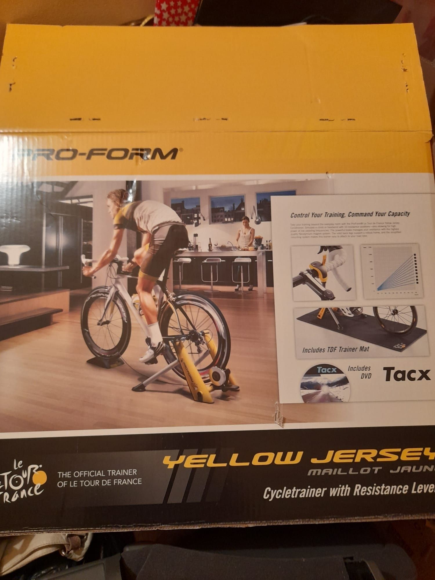 TRAINER TACX pro-form yellow