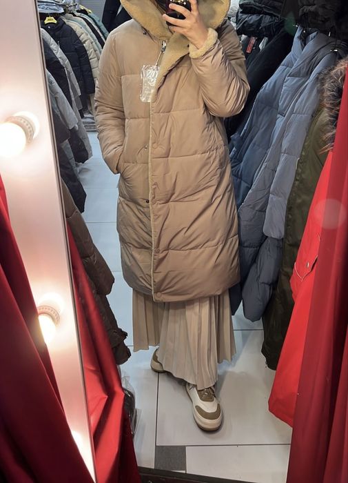 Двусторонняя куртка (курточный материал / тедди)