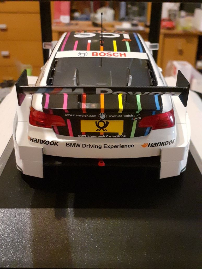 Macheta BMW M3 e92 DTM - 1 /18 MINICHAMPS - Nou - Cutie