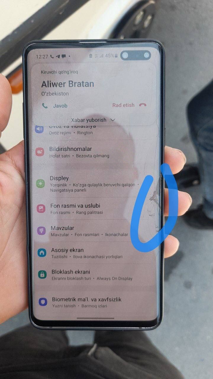 Samsung s10 5G  sotiladi