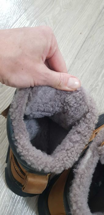 ботинки зимние размер 34