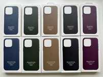 Husa / Carcasa Leather iPhone 15 Pro, 15 Pro Max, 13,14,16
